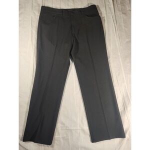 Alberto Ceramica Tom Dress Pants Mens Black‎ 54 Comfort Fit Stretch Fabric 38x31